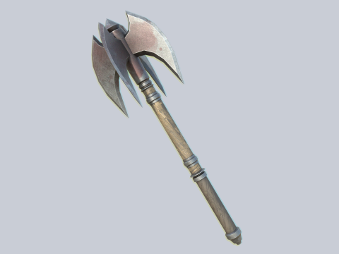 War mace Model 3D