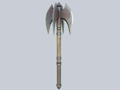War mace Model 3D