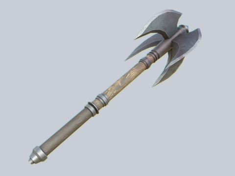 War mace Model 3D