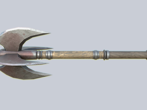 War mace Model 3D