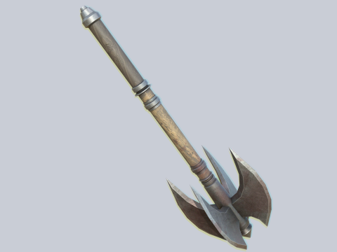 War mace Model 3D