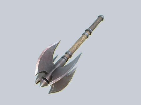 War mace Model 3D