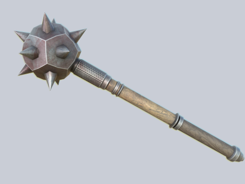War mace Modelo 3D
