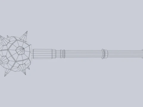 Savaş topuzu 3D Model