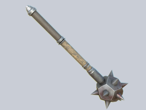 War mace 3Dモデル