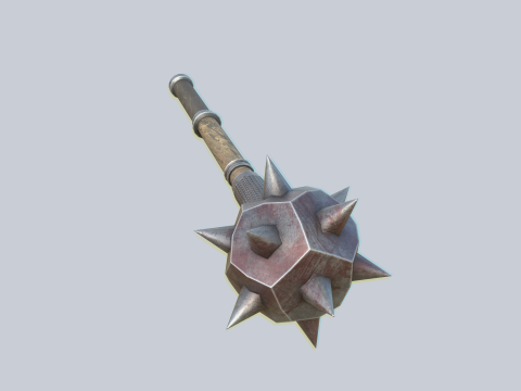 War mace 3Dモデル