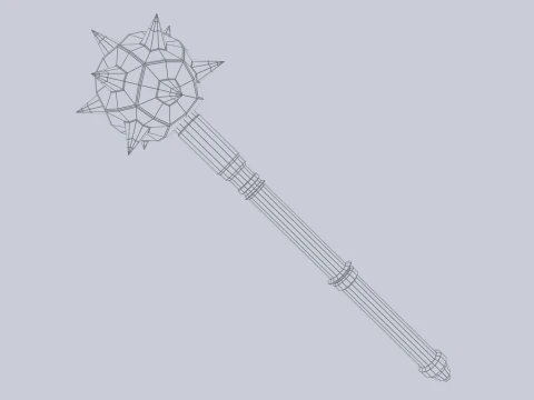 Savaş topuzu 3D Model