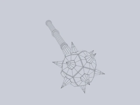 Savaş topuzu 3D Model