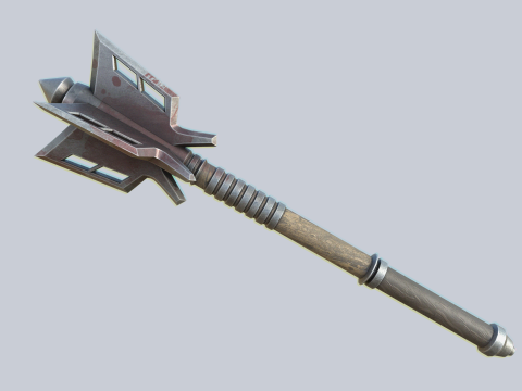 War mace Modelo 3D