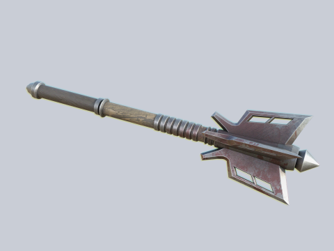 War mace 3D 모델
