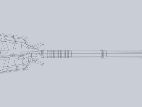 War mace 3D 모델
