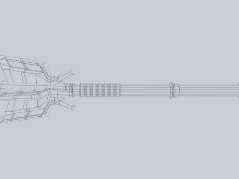 전쟁 철퇴 3D 모델