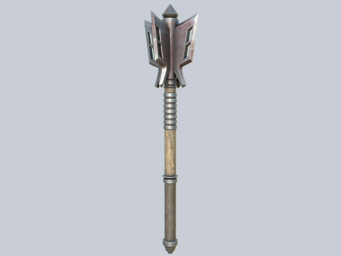 War mace 3D 모델