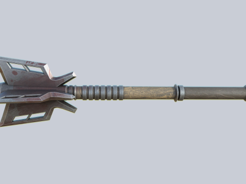 War mace 3D 모델