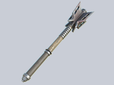 War mace 3D 모델