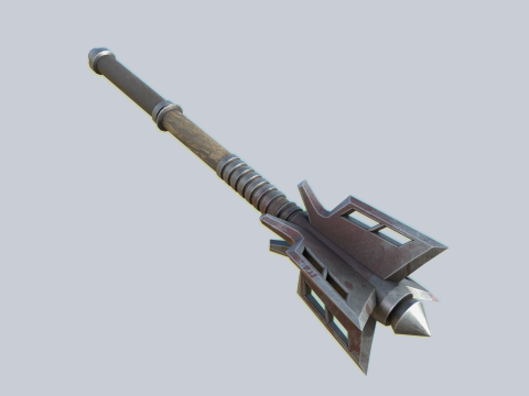 War mace 3D 모델