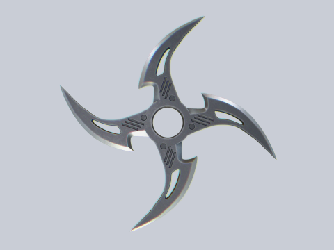 Shuriken 3D 模型