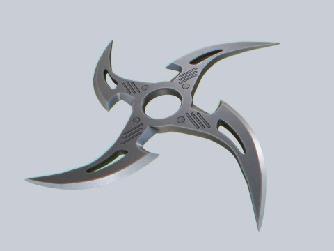 Shuriken 3Dモデル