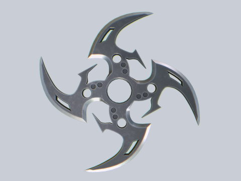 Shuriken 3D 模型