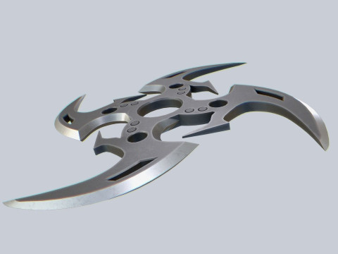Shuriken Modello 3D
