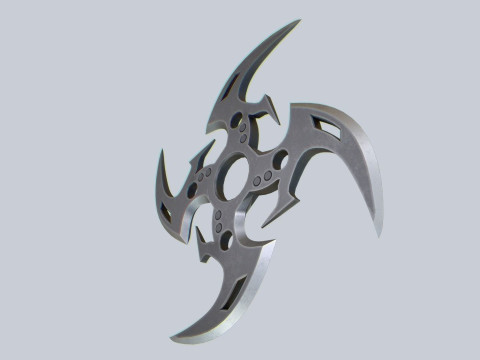Shuriken Modello 3D