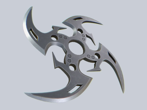 Shuriken Modello 3D