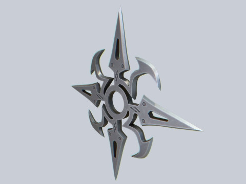 Shuriken Model 3D
