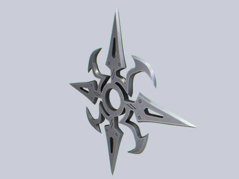 Shuriken Modello 3D