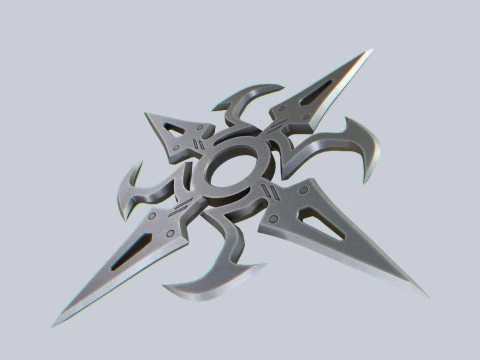 Shuriken Modello 3D