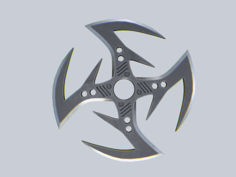 Shuriken 3D 模型