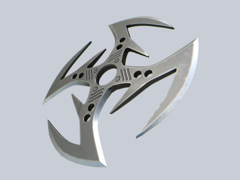 Shuriken 3Dモデル