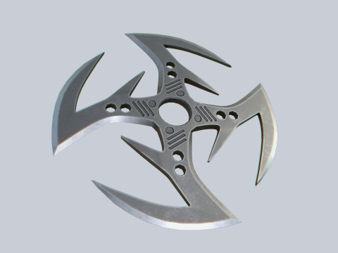 Shuriken 3Dモデル