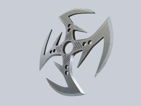 Shuriken 3Dモデル