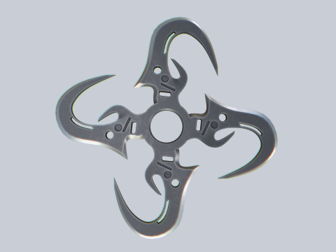 Shuriken 3D 模型