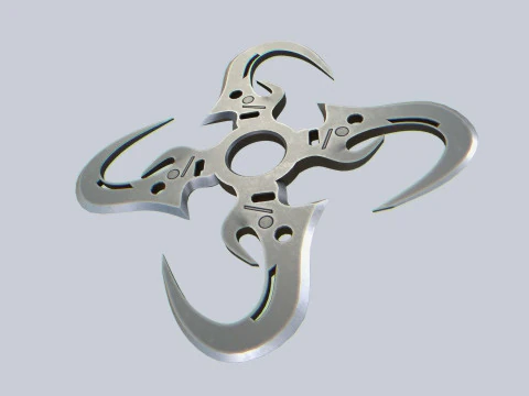 сюрікени 3D Модель