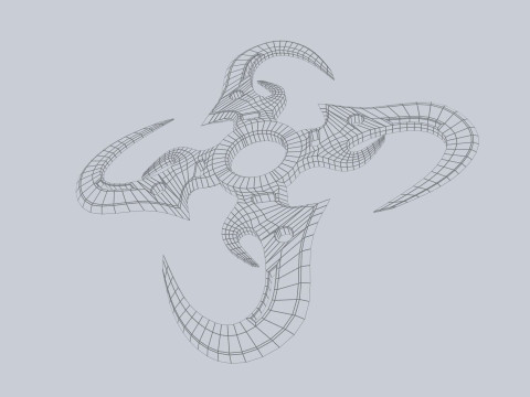 Shuriken 3D 模型