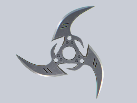 Shuriken 3D 模型