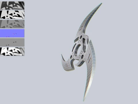 Shuriken 3D Model