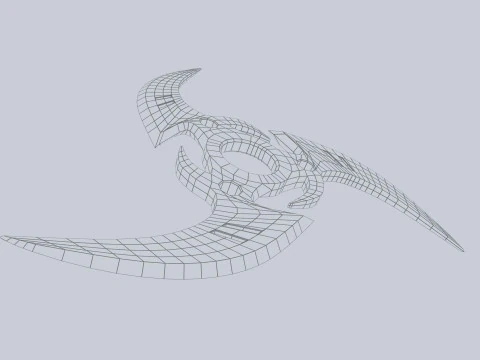 Shuriken 3D Model