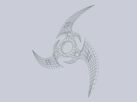 Shuriken 3D Model