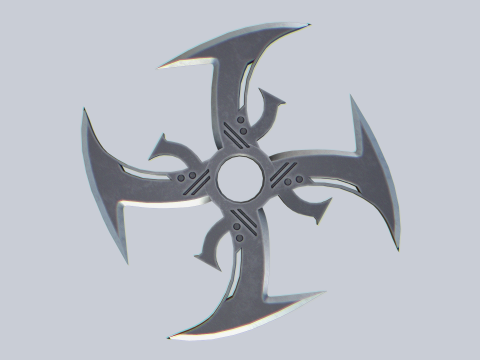 Shuriken 3D 模型