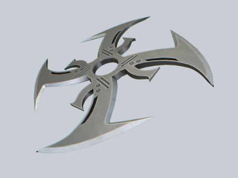 Shuriken 3D Model