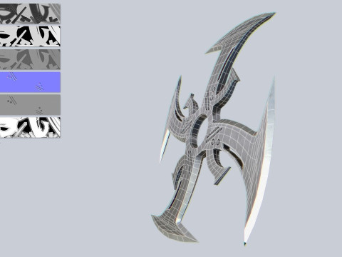Shuriken 3D Model