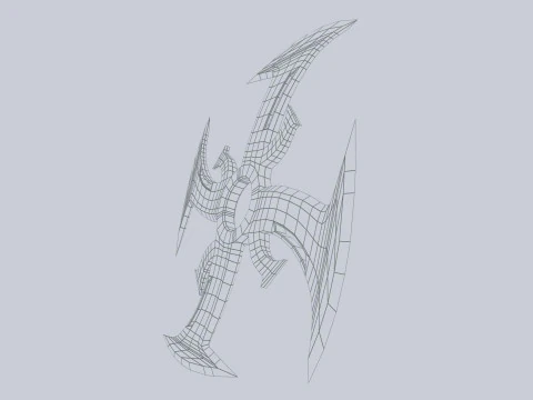 Shuriken 3D Model
