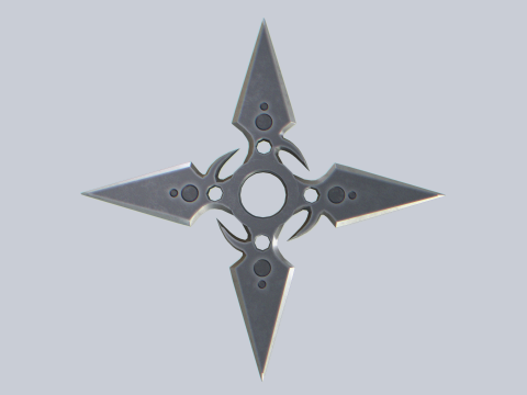 Shuriken 3D 模型