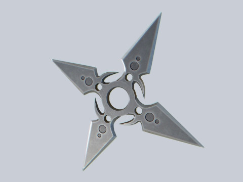 Shuriken Model 3D