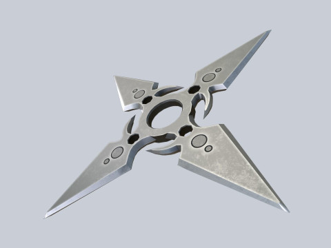 Shuriken Model 3D