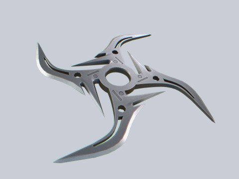 Shuriken Model 3D