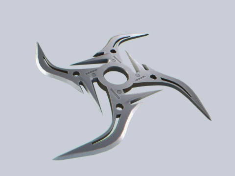 Shuriken 3D Model