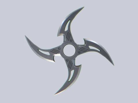 Shuriken collection 3D Model